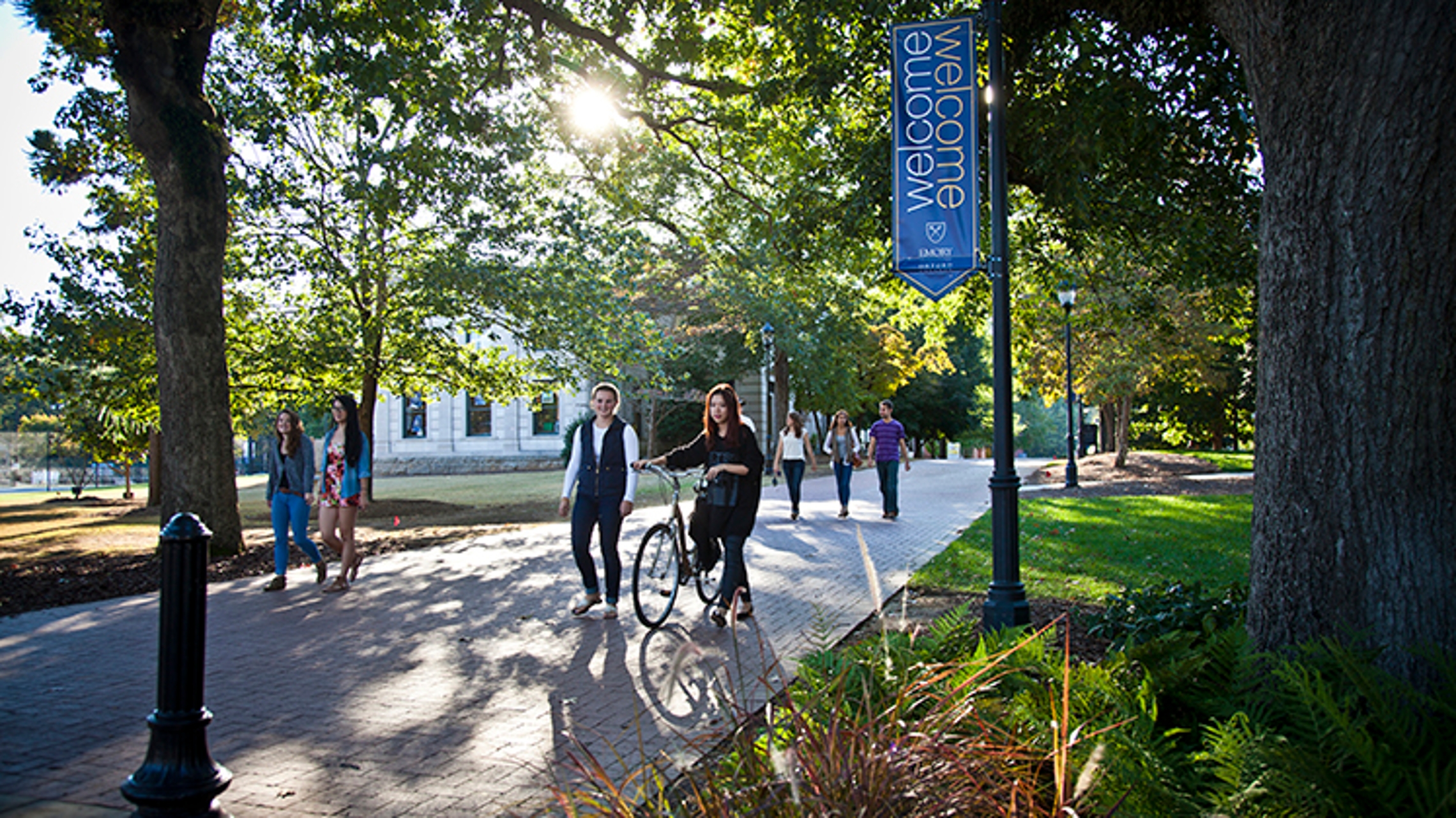 Bike at Oxford College 